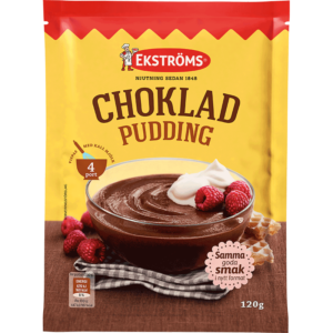 Chokladpudding 4 port