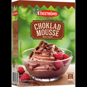 Chokladmousse med Crisp