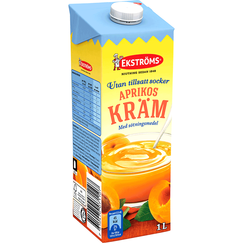 Aprikoskräm Utan Tillsatt Socker